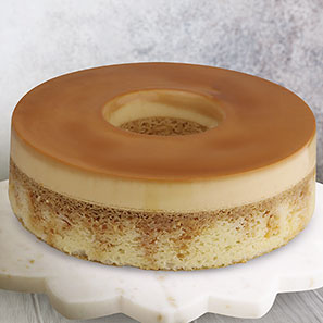 Caramel Custard Cake